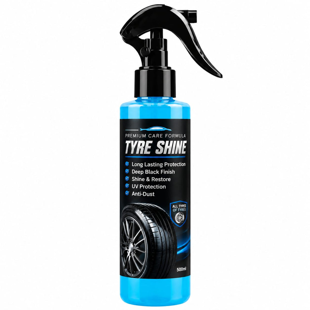 Car Wash Cleaning Kit – High Pressure Foam Sprayer with Car Wash Shampoo, Tire Shine & Microfiber Towels
